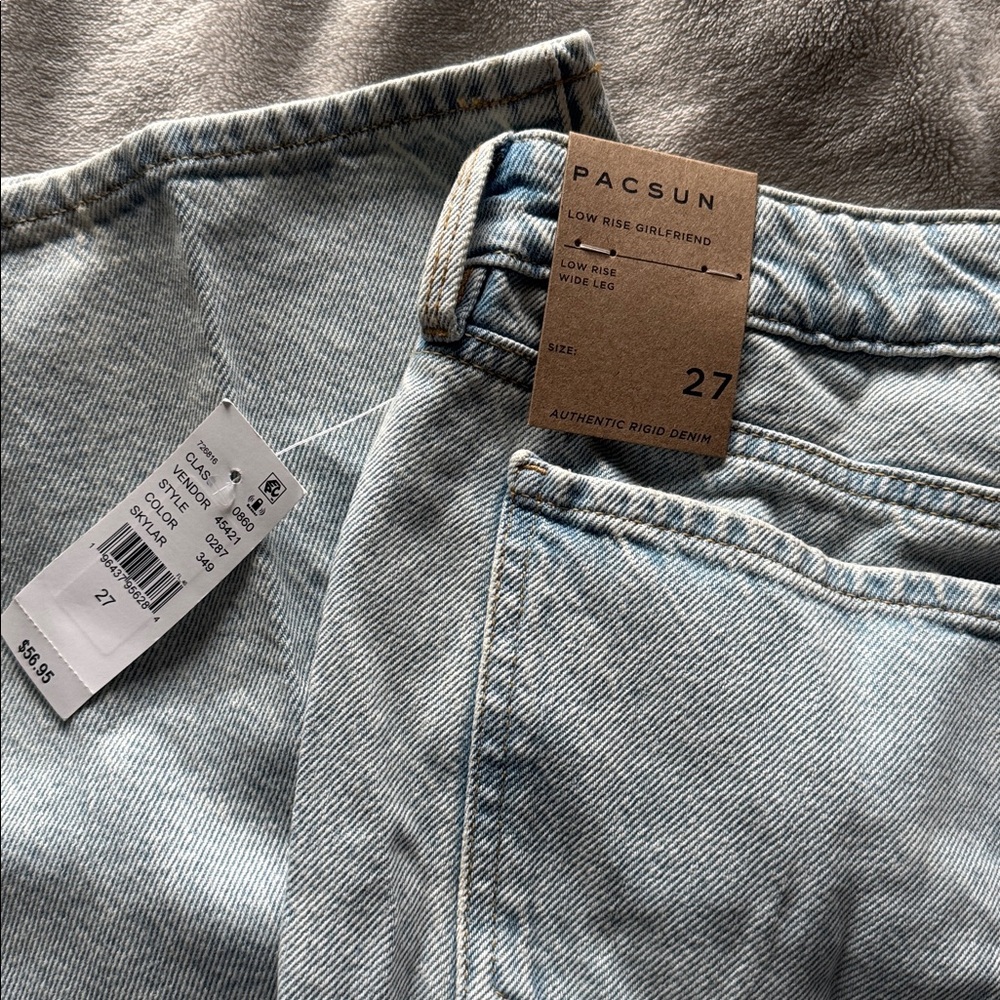 NWT PacSun Low rise Girlfriend Jeans - Picture 7 of 7